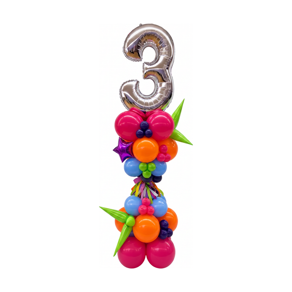Carolina Column with Number Topper