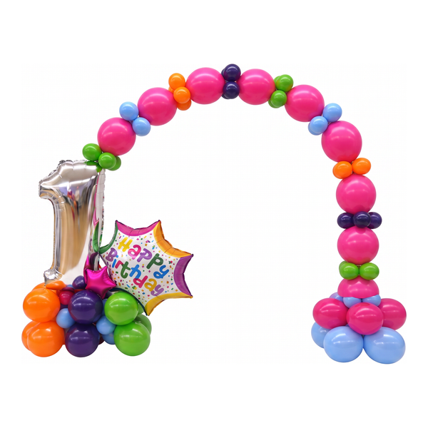 Carolina Pop Arch With Number