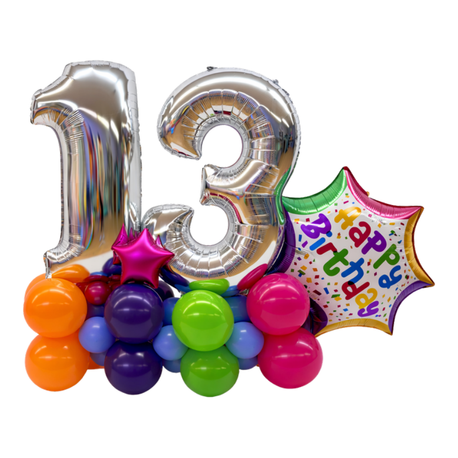 Balloon Marquee - Double Number, Level 1