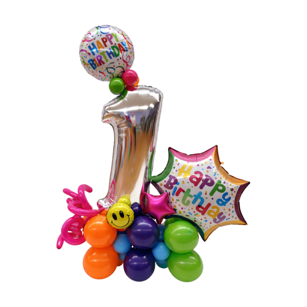Balloon Marquee - Single Number, Level 2