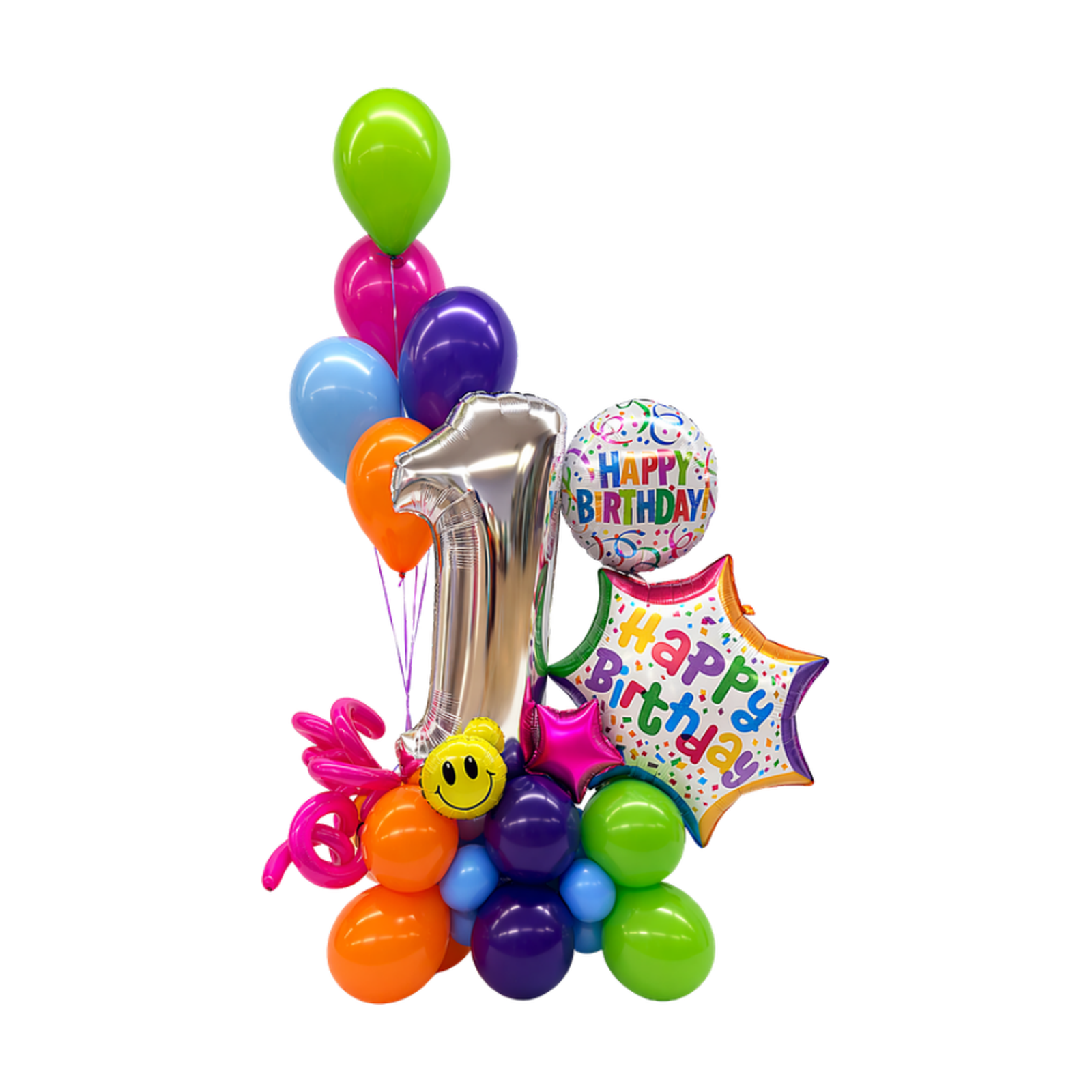 Balloon Marquee - Single Number, Level 3