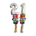 Number Party Pole - Double